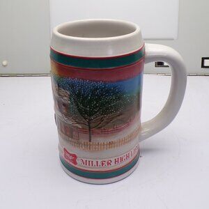 Miller High Life 1985 Beer Stein "To The Best Holiday Traditions"